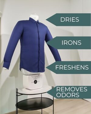 Automatic Hot Air Dryer & Iron for Shirts & Pants – Freshens Clothes, Effortless, Hands-Free Wrinkle Removal, One-Touch Fast Solution, Faster Than Steamers & Irons. - Image 6