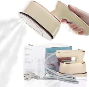 1000w Portable Mini Travel Steamer for Clothes: hand held steamer travel size handheld mini steam iron for clothing dress shirt plancha a de vapor para ropa portatil small compact ironing machine