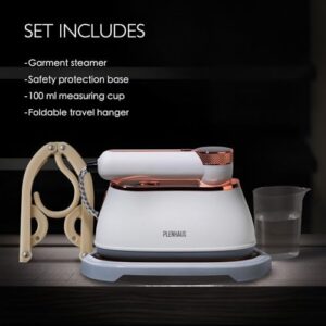 Professional Garment Steamer for Clothes 2 in 1, High Steam Volume 20g/min for Powerful Wrinkle Removal, Leak Proof, 120v, 1000w - Image 6