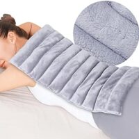 REVIX Extra Large Microwave Heating Pad for Back with Moist Heat, Microwavable Heated Wrap for Full Back, Stomach, Shoulder and Neck,Leg, Support Cold Therapy