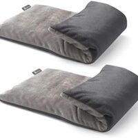 Microwave Heating pad with Washable Cover 6 * 12" Microwavable Heat Pad for Neck Shoulder, Cramps, Back Pain Relief, Warm Compress Bean Bag Moist Heat Pack for Muscles, Joints, 2 Pack