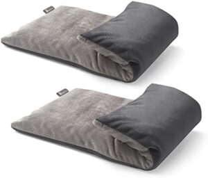 Microwave Heating pad with Washable Cover 6 * 12" Microwavable Heat Pad for Neck Shoulder, Cramps, Back Pain Relief, Warm Compress Bean Bag Moist Heat Pack for Muscles, Joints, 2 Pack