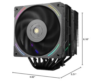 Thermalright Phantom Spirit 120 EVO CPU Air Cooler, 7 Heat Pipes CPU Cooler,Dual 120mm TL-K12 PWM Fans, AGHP 4.0 Technilogy, for AM4 /AM5/Intel 1851/1700/1150/1151/1200, PC Cooling - Image 10