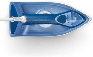 Philips Perfect Care 3000 Series Steam Iron - 1250 W power, 40 g/min continuous steam, 200 g steam boost, 300 ml water tank, blue (DST3031/20) - Image 3