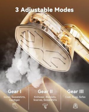 Mini Steam Iron, 2-IN-1 Handheld Travel Steam Iron,1100W & 15s Fast Heat Up, Portable Steamer Iron for Home & Gift, Travel - Image 6