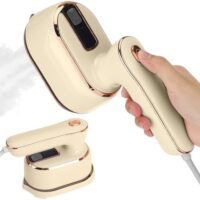 Travel Steamer for Clothes Portable Mini - 1000W Steamer and Iron 2 In 1, Rotary Handheld | 360° Ironing | 10S Preheating | Constant 302°F, Steamers for Clothes Travel Size College Dorm Home Essential