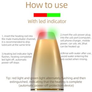 Toy Heating Stick LED Indicator Light Heating Stick 42 ℃ Automatic Control Fast Heating Outdoor Heating Tea/Coffee/Water, Meat Stick Warmer Portable USB Hand Warmer + 6 Dryer Sticks - Image 7