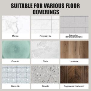 Electric Radiant Floor Heating System, 20 Sq.ft Electric Heated Floor Mats for Bathroom, Includes Programmable Thermostat, Heat Mat, Installation Monitor, and Temperature Sensors. - Image 6