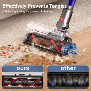 Belife S11 Cordless Vacuum Cleaner, 500W/45Kpa 50Mins Runtime Vacuum Cleaner for Home, Stick Vacuum with Charging Dock Station, Anti-Tangle Lightweight Vacuum for Pet Hair, Carpet, Hardwood Floor - Image 6