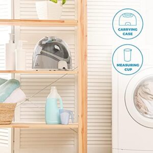 Steamfast SF-760 Portable Cordless Steam Iron, With Carrying Case, Non-Stick Sole Plate, White - Image 4