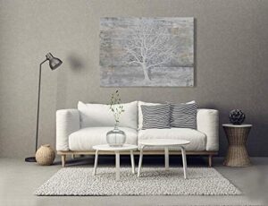 Yihui Arts Abstract Trees Painting Canvas Prints Wall Art Decor Framed - Large Modern Giclee Art Print on Canvas Ready to Hang for Home and Office Wall Decoration with Textured Boho - Image 7
