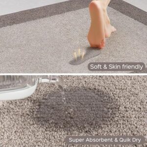 Machine Washable Kitchen Rug 24" x 67", Non Slip Kitchen Mat for Floor, Absorbent Entrance Runner Rug for Bedroom, Hallway, Bathroom, Door (Roll Packing) - Image 2