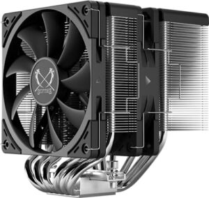 Scythe Fuma 3 CPU Air Cooler, Intel LGA1700, LGA1151, AMD AM5/Ryzen 120mm, Dual Tower, Black Top Cover - Image 3