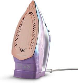 BLACK+DECKER Moonstone Iron, IR2323-1AD, Ceramic Infused Soleplate & Anti-Drip Function with Auto Clean and Auto Shut-off, 50% Smoother Glide for Fabric Wrinkles - Image 4