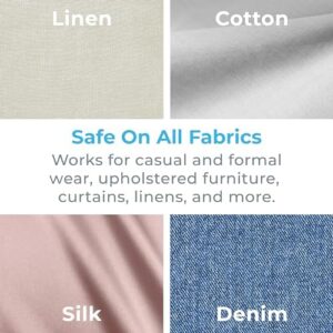 Pure Enrichment PureSteam XL Standing Fabric Steamer - Professional Wrinkle Remover Heats in 45 Seconds; 1/2-Gallon Tank for 1 Hour of Steaming; Easy-Roll Wheels, Garment Hanger, & Fabric Brush - Image 5