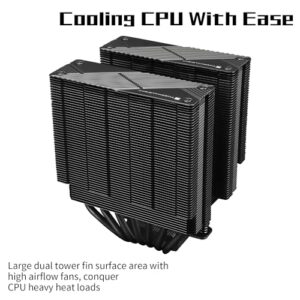 Thermalright Phantom Spirit 120 EVO CPU Air Cooler, 7 Heat Pipes CPU Cooler,Dual 120mm TL-K12 PWM Fans, AGHP 4.0 Technilogy, for AM4 /AM5/Intel 1851/1700/1150/1151/1200, PC Cooling - Image 5