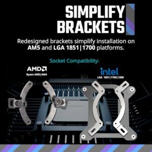 Cooler Master 360 Core II White AIO CPU Liquid Cooler, R9|U9|i9, Dual Chamber G9R Pump, Infinity Mirror aRGB, 400mm Tubing, 360mm Radiator, 120mm PWM Fan, AMD Ryzen AM5|4, Intel LGA 1851|1700 Platform - Image 6