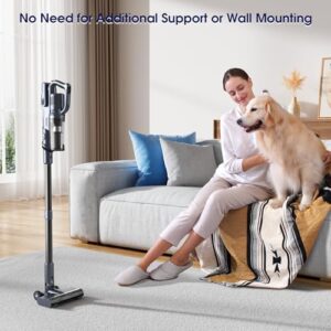 Cordless Vacuum Cleaner, 35kPa Powerful Suction Max 50min Runtime, Stick and Handheld Vacuum, Lightweight Vacuum Cleaners for Home, Carpets, Hard Floor, Pet Hair, Cars - Image 5