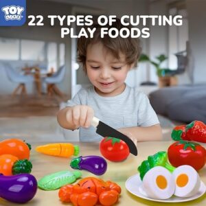 STEAM Life Kids Play Kitchen Accessories, Play Food Sets for Kids Kitchen, Kids Pots and Pans Set, Kitchen Toys, Toy Kitchen Accessories, Toy Kitchen Sets, Kids Kitchen Accessories, Cooking Set Kids - Image 2