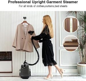 Professional Steamer Iron for Clothes - Clothes Steamer, Garment Steamer for Clothes, Fabric Steamer for Clothes, Clothing Steamer3L large water tank1600 watts (Grey) - Image 5