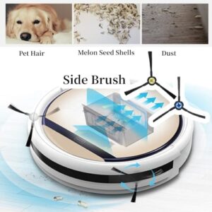 AUNMAS 2PCS Side Brush Accessory for ILIFE a7 v8S Robot Vacuum Cleaner Replacement Vacuum Attachments Floor Care Tools - Image 4