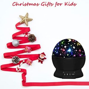 Night Light for Kids,Boys Toys for 3 4 5 6 7 8 Year Old Boys,Star Projector 360 Degree Rotation - 4 LED Bulbs 16 Light Color Changing with USB Cable,Lamp Ceiling Lights for Kids Bedroom - Image 6