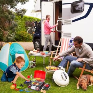 Kids Play Food Grill with Pretend Smoke Sound Light Kitchen Playset BBQ Accessories Camping Cooking Set Barbecue Toddler Girl Boy Toy 2 3 4 5 6 Year Old 4-8 Birthday Kid Toy Idea - Image 5