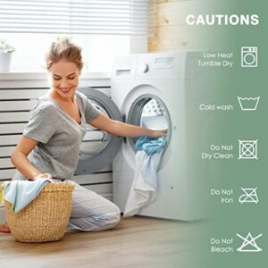 Parkdeny Twin Mattress Encasement, Waterproof Rayon from Bamboo, 3D Air Fabric, Breathable Cooling Cover, 5-13 inch Deep - Image 9