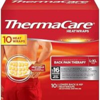 Thermacare Heatwraps Lower Back & Hip, L-XL- SPECIAL LIMITED PACK OF 10 Count
