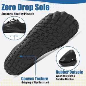 SAGUARO Womens Mens Barefoot Shoes Minimalist Trail Runner Wide Toe Box Zero Drop Outdoor Cross Training Shoe - Image 5
