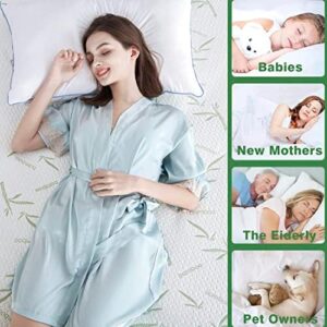 Parkdeny Twin Mattress Encasement, Waterproof Rayon from Bamboo, 3D Air Fabric, Breathable Cooling Cover, 5-13 inch Deep - Image 6