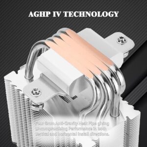 Thermalright Assassin X 90 SE V2 CPU Air Cooler,92mm TL-P9 PWM Fan with 2200RPM, Aluminium Heatsink Cover, AGHP 4.0 Technology,118mm High, for AM4/AM5,Intel LGA 1150/1151/1155/1156/1200/1700/1851 - Image 2