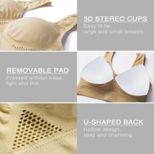 Breathable Cool Liftup Air Bra, 2024 New Sports Bra Large Size Air Bra, Comfortable Mesh Sports Bra for Women - Image 5