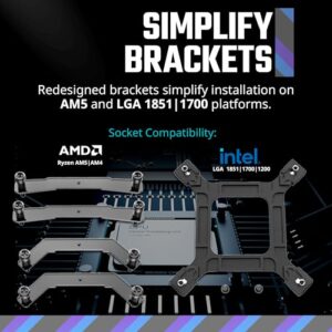 Cooler Master Hyper 620S Dual Tower CPU Air Cooler, ARGB Sync, 120mm PWM Fan, 6 Copper Direct Contact Heat Pipes, 154.9mm Tall Silver - Image 7