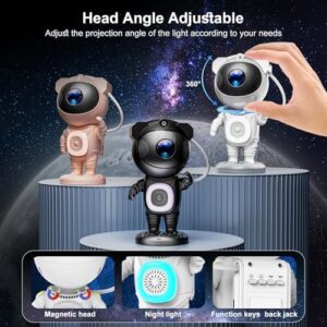 Galaxy Projector, Star Projector for Bedroom, Night Lights for Kids Room, Bluetooth Speaker Ceiling Projector for Room Decor, Gifts for Christmas, Girls, Boys, Adults, Birthday - Image 5