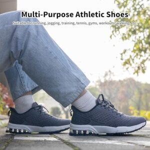 GANNOU Men's Air Athletic Running Shoes Fashion Sport Gym Jogging Tennis Fitness Sneaker (US 7-12.5) - Image 6