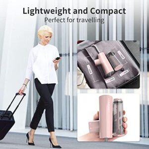 Clothes Steamer Travel, HOMEASY Steamer for Clothes Garment Steamer Portable Iron Clothes Steamer Fabric Wrinkle Remover with Fast 25s Heat-up Detachable Water Tank - Image 3