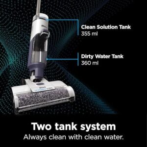 Shark HydroVac Cordless Pro 3-in-1 Vacuum, Mop and Self-Cleaning System, Lightweight, Antimicrobial Brushroll, 12oz Odor Neutralizing Concentrate for Hard Floors and Area Rugs, Polar White, WD200 - Image 9
