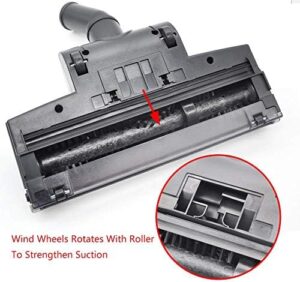 EZ SPARES1 1/4 inch 32mm Universal Vacuum Cleaner Floor Brush Head,Universal Vacuum Cleaner Brush,Replacement for Most Vacuum,Hoover Eureka Royal, Rainbow Kenmore,Shop vac,Christmas Newyear Gift - Image 2