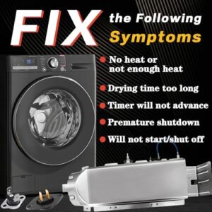 Dryer Heating Element Assembly Fit for Sam/sung DV422EWHDWR/AA DV42H5000EW DV419AEW/XAA DV42H5200EF/A3 DVE50M7450W DV395ETPASU/A1 DV365ETBGWR/A3 DV448AEP/XAA DV350AEW DV405ETPASU/AA DV395ETPASUA1 - Image 6