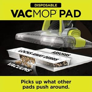 Shark VACMOP Disposable Hard Floor Pad Refills, Compatible with VM252 & VM180, No-Touch Disposal, for use on All Sealed Floors - Stone, Hardwood, Laminate & Tile, (46 Count Total), VMP46 - Image 2
