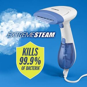 Conair Handheld Garment Steamer for Clothes, ExtremeSteam 1200W, Portable Handheld Design,White/Blue - Image 2