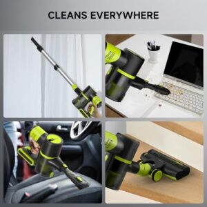 UNINELL HOME Cordless Vacuum Cleaner, 45Kpa 55 Mins Vacuum Cleaners for Home, Vacuum Cleaner Self-Standing, Anti-Tangle Stick Vacuum, Lightweight, Wall Mount Charging Vacuum for Pet Hair,Carpet,Floor - Image 8