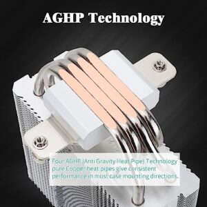 Thermalright Assassin X 120R SE Plus CPU Air Cooler,Double PWM Quiet Fans CPU Cooler with 1550RPM,for AMD:AM4 /AM5,Intel LGA 1700/1851/1150/1151/1200,148mm High PC Cooling - Image 2