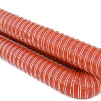 2" ID Automotive Silicone Flexible Brake Cooling Air Ducting Induction Intake Pipe Hose, Length 3 Meter (10 Feet)