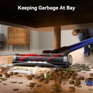 Belife S11 Cordless Vacuum Cleaner, 500W/45Kpa 50Mins Runtime Vacuum Cleaner for Home, Stick Vacuum with Charging Dock Station, Anti-Tangle Lightweight Vacuum for Pet Hair, Carpet, Hardwood Floor - Image 7