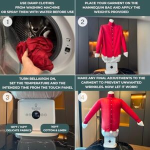 Automatic Hot Air Dryer & Iron for Shirts & Pants – Freshens Clothes, Effortless, Hands-Free Wrinkle Removal, One-Touch Fast Solution, Faster Than Steamers & Irons. - Image 4