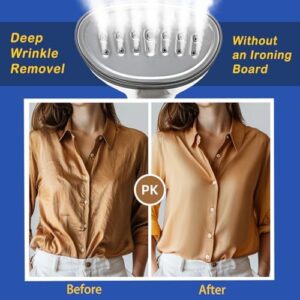 Steamer for Clothes, Quick Heat Up Handheld Garment Steamer, Portable Colthes Fabric Wrinkles Remover, Travel Steamer Iron for Home - Image 6