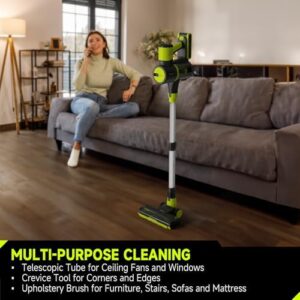 UNINELL HOME Cordless Vacuum Cleaner, 45Kpa 55 Mins Vacuum Cleaners for Home, Vacuum Cleaner Self-Standing, Anti-Tangle Stick Vacuum, Lightweight, Wall Mount Charging Vacuum for Pet Hair,Carpet,Floor - Image 7
