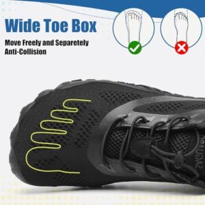 SAGUARO Womens Mens Barefoot Shoes Minimalist Trail Runner Wide Toe Box Zero Drop Outdoor Cross Training Shoe - Image 2